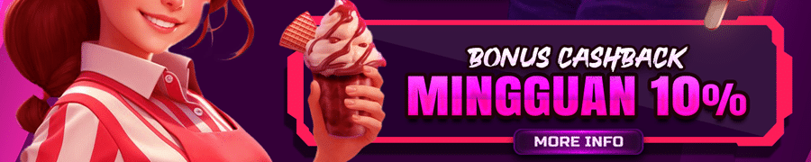 BONUS CASBACK MINGGUAN 10% | MIAW4D